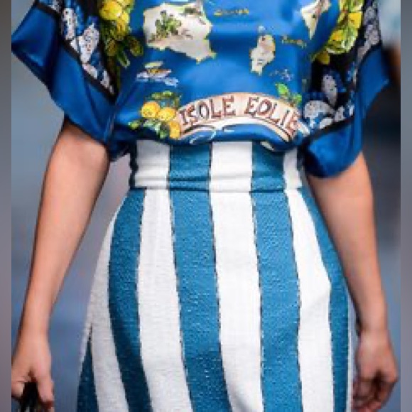 Dolce and Gabbana 2013 spring/ summer runway skirt! Hard to find! Size 42 - Picture 2 of 11